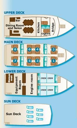 Angelito - Deckplan