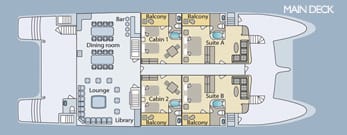 Cormorant Deck Plan