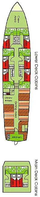 Floreana Deck Plan