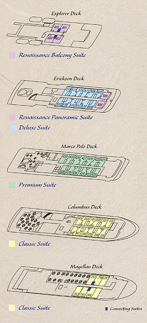Galapagos Explorer Deckplans