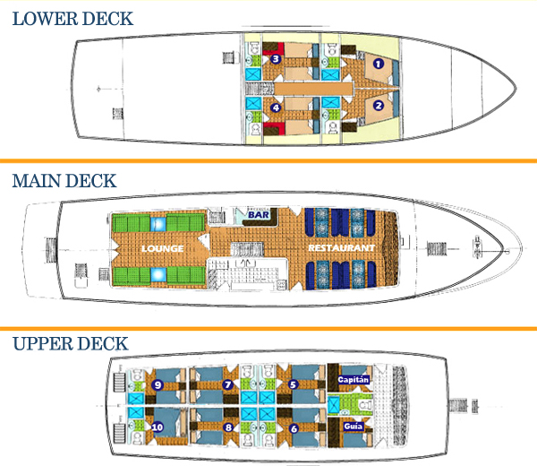 Monserrate Deckplans