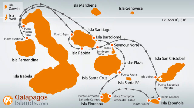 Catamar&aacute;n de Lujo Athala - Itinerario
