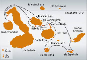 Nina Crucero Gal&aacute;pagos