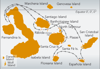 Athala Galapagos Itinerary