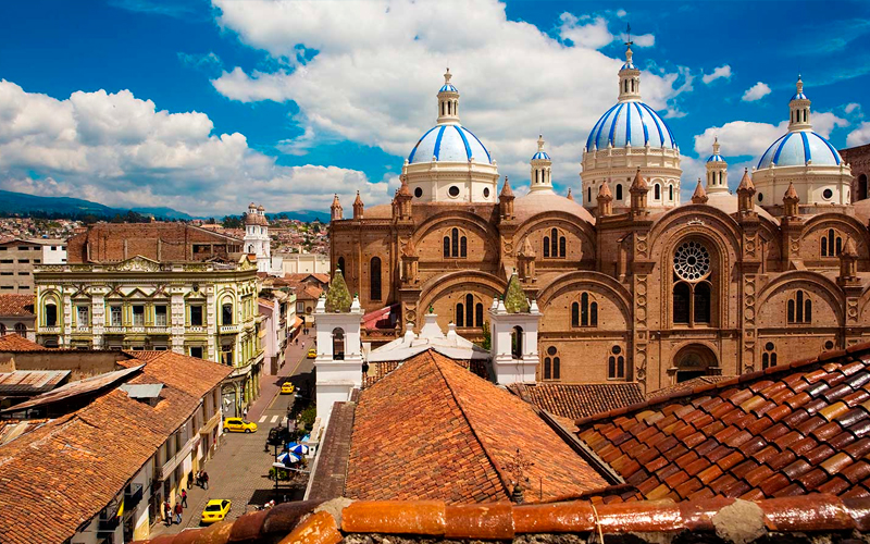 cuenca cathedral ecuador highlands