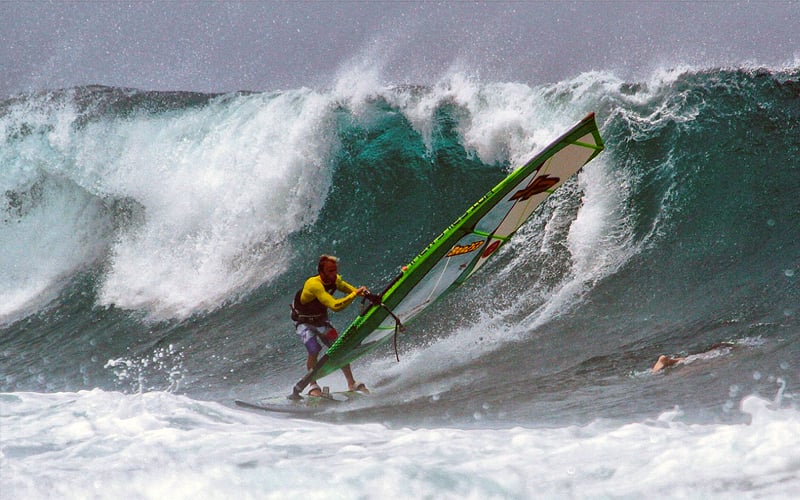 sports in galapagos windsurf