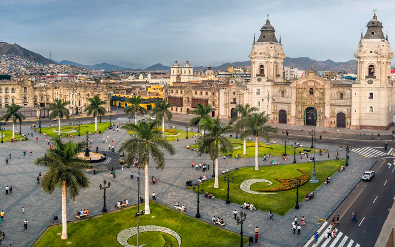 lima peru architecture church tourism travel